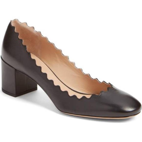 Chloe Shoes - AUTHENTIC CHLOE LAUREN SCALLOP PUMPS